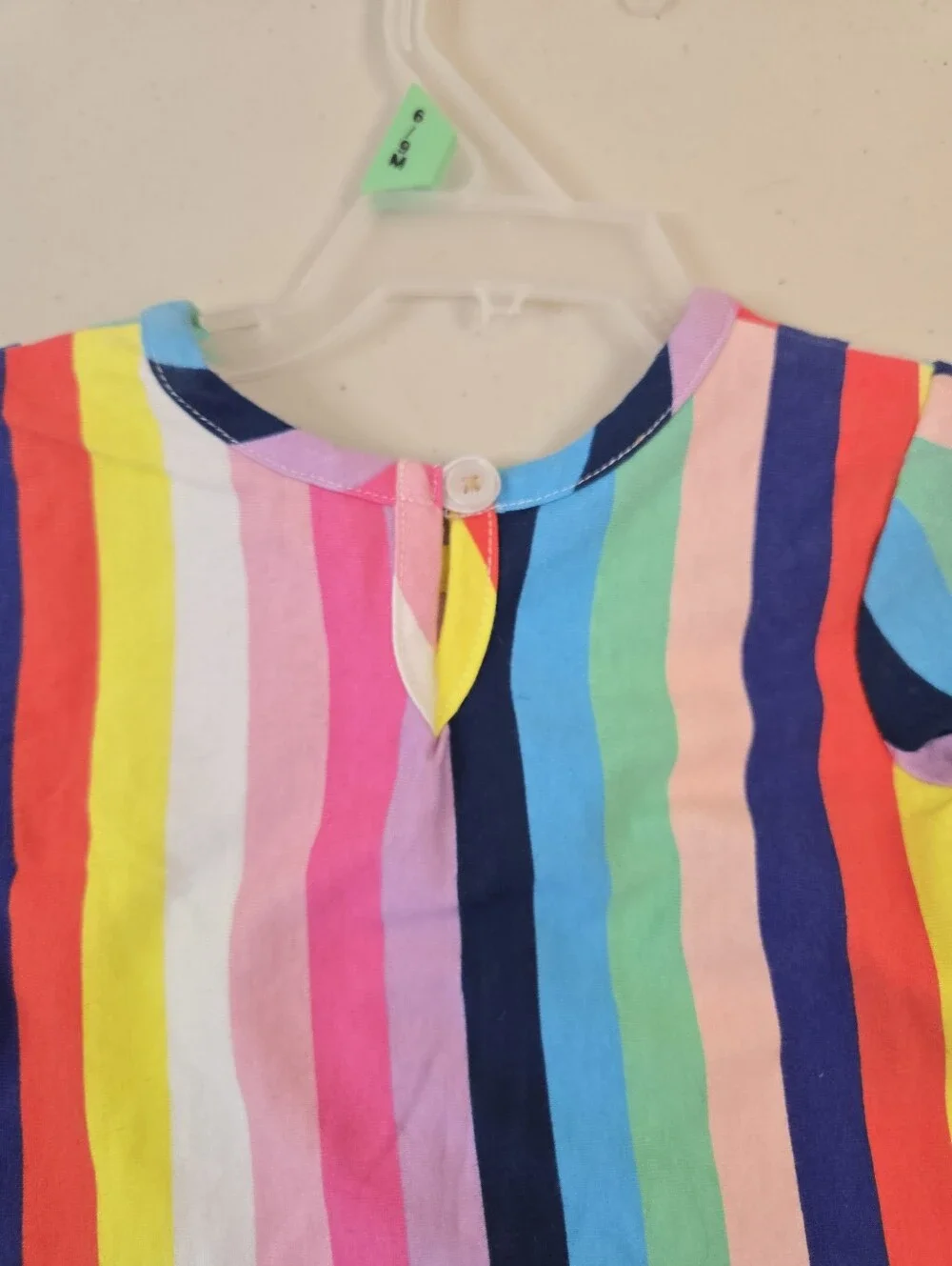 NWT Wonder Nation Striped 2 Piece Set Dress with Bloomers Size 6-9 Months